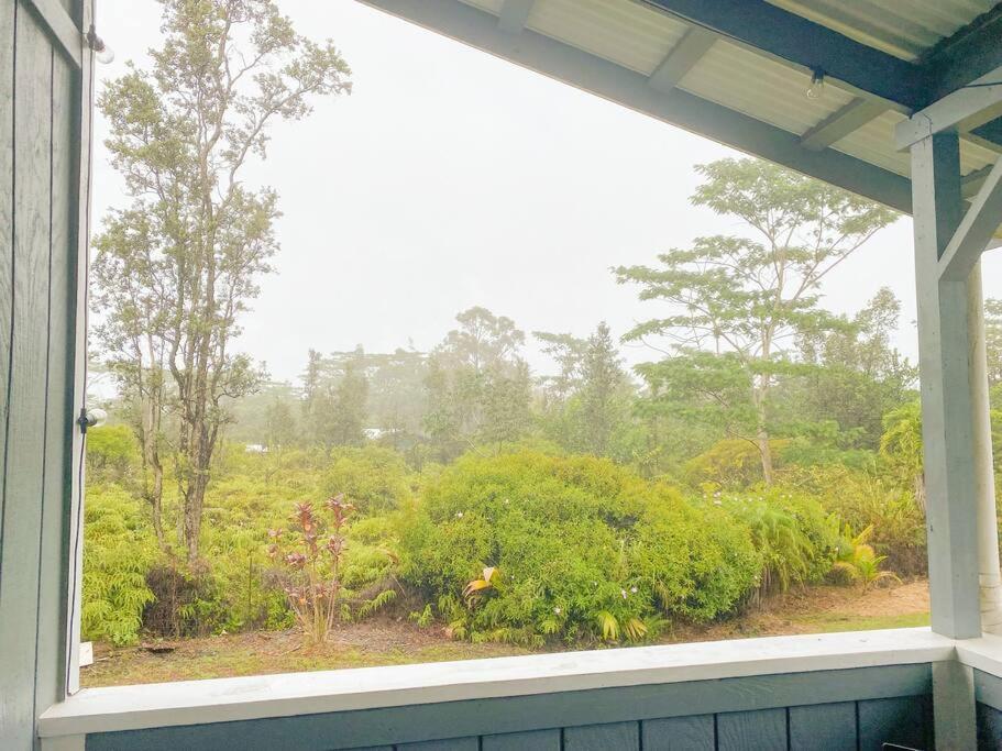 Hibiscus Hale, Full Kitchen, King Bed, Parking Apartment Keaau Exterior foto