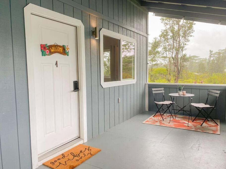 Hibiscus Hale, Full Kitchen, King Bed, Parking Apartment Keaau Exterior foto